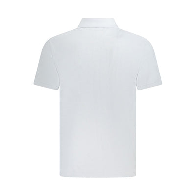 Calvin Klein Hellblaues Baumwoll-Polohemd für Männer