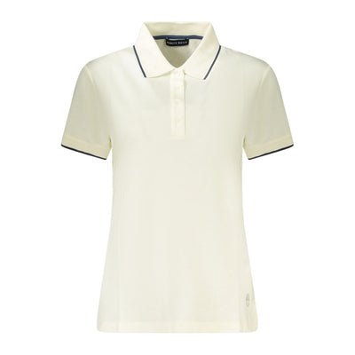 North Sails Weißes Baumwoll-Poloshirt für Frauen