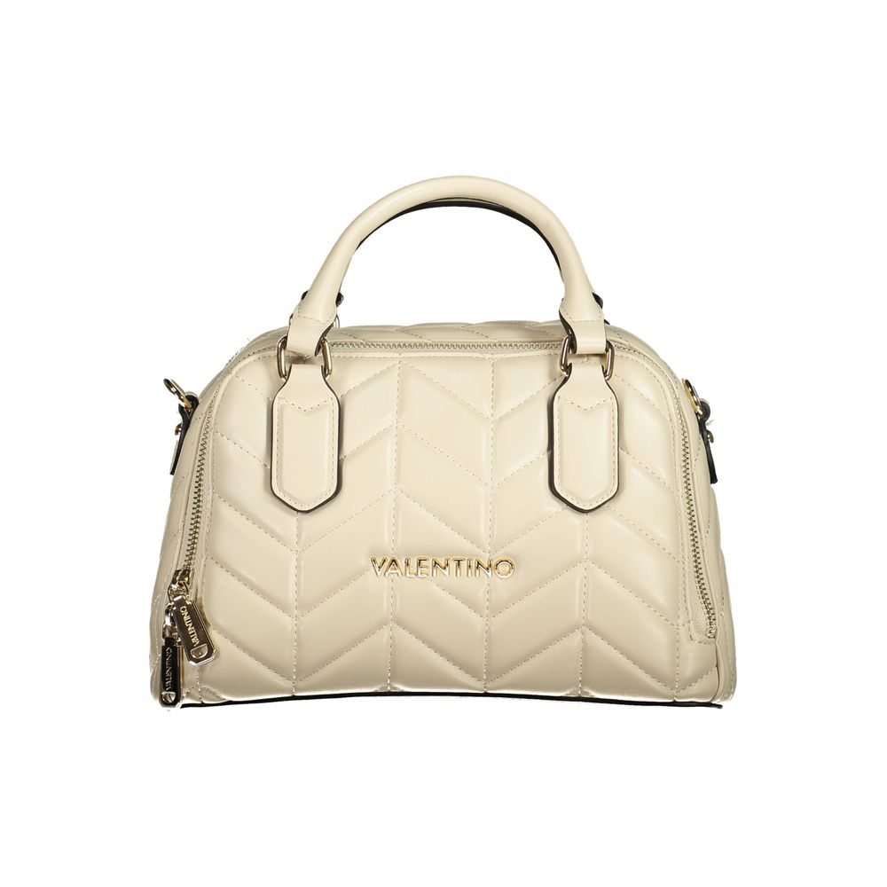Mario Valentino Beige Polyethylen Frauen Handtasche