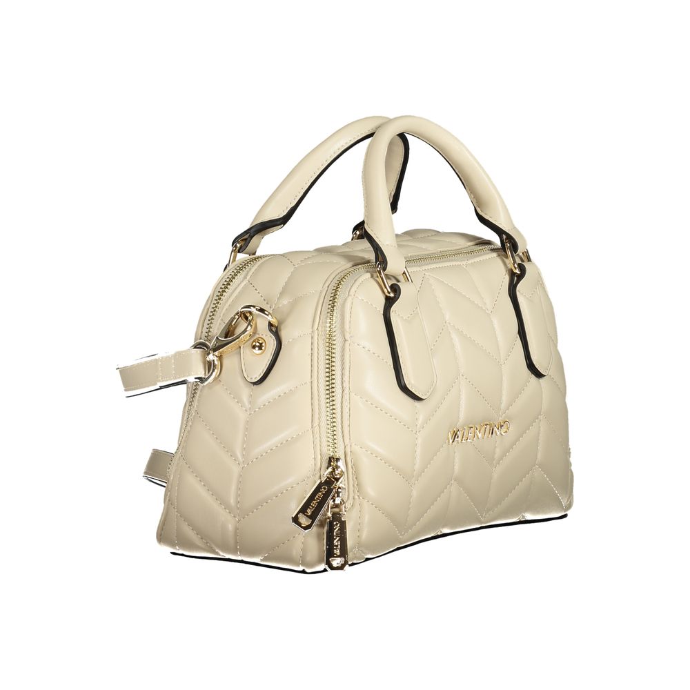 Mario Valentino Beige Polyethylen Frauen Handtasche