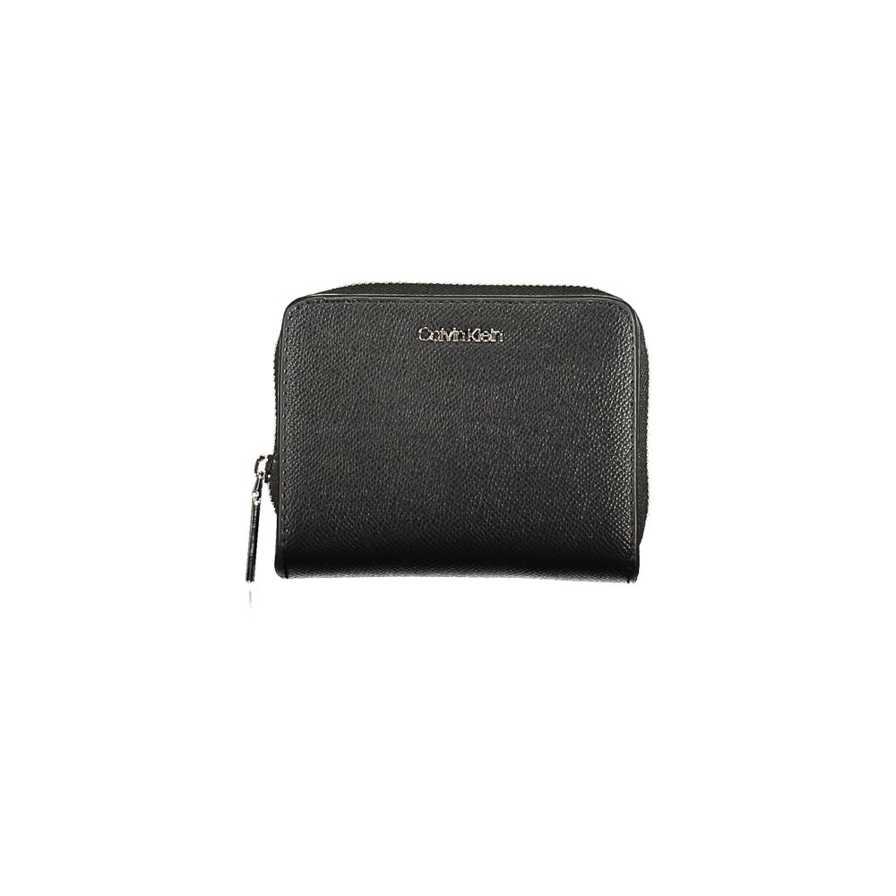Calvin Klein Schwarzes Polyethylen Portemonnaie für Frauen