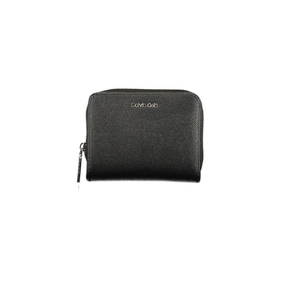 Calvin Klein Schwarzes Polyethylen Portemonnaie für Frauen