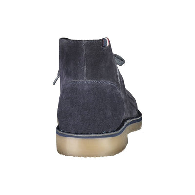 U.S. POLO ASSN. Blaue Leder Herrenstiefelette