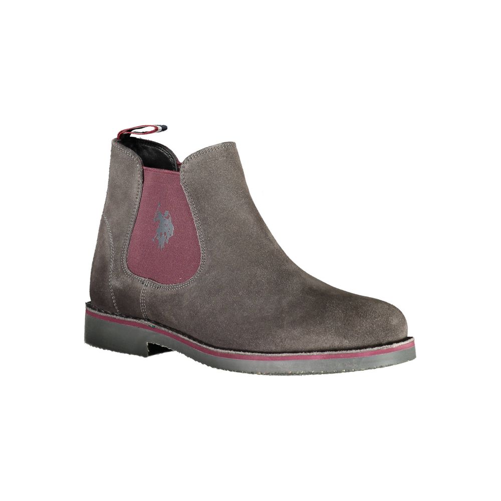 U.S. POLO ASSN. Brauner Leder Herrenstiefel