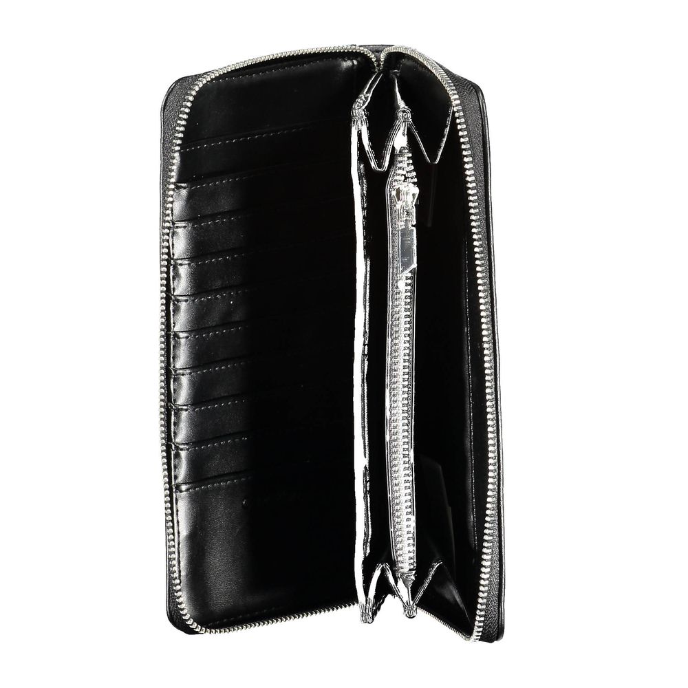 Calvin Klein Schwarzes Polyethylen Portemonnaie für Frauen