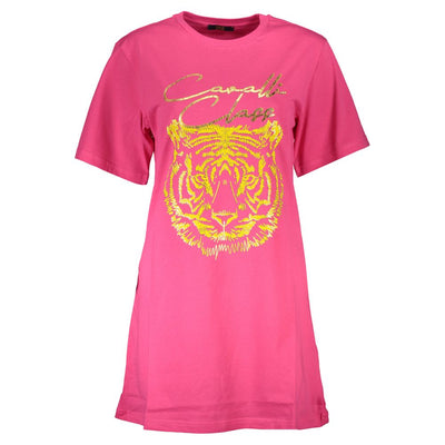 Cavalli Class Rosa Baumwolle Damen Top