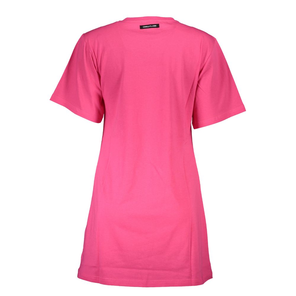 Cavalli Class Rosa Baumwolle Damen Top