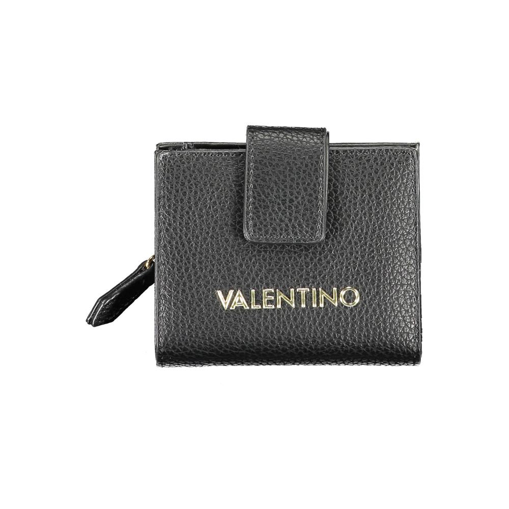 Mario Valentino Schwarzes Polyethylen Portemonnaie für Frauen