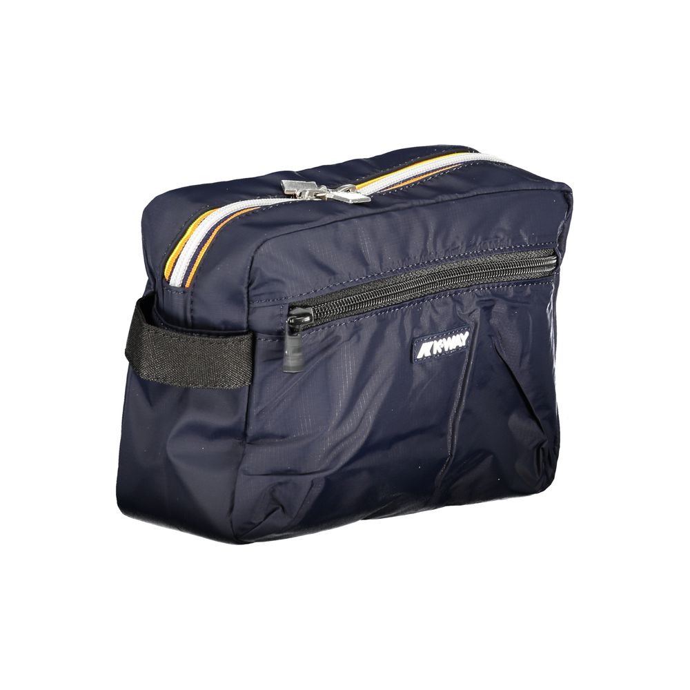K-WAY Blaues Polyester-Leder-Accessoire