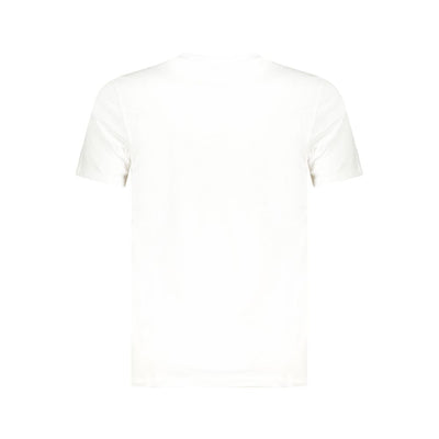 Cavalli Class Weißes Baumwolle Männer T-Shirt