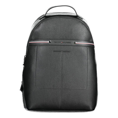 Tommy Hilfiger Schwarzer Polyethylen-Rucksack für Männer