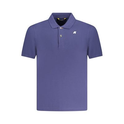 K-WAY Blaues Baumwoll-Poloshirt