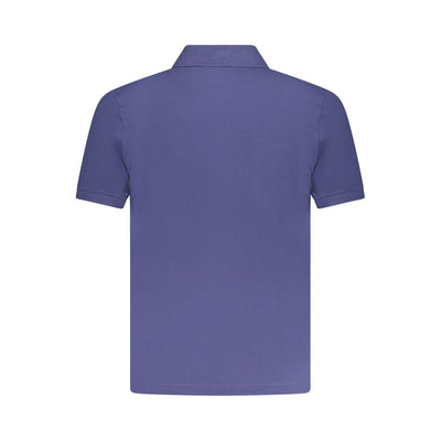 K-WAY Blaues Baumwoll-Poloshirt