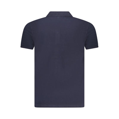 Marina Yachting Blaues Baumwoll-Poloshirt für Männer
