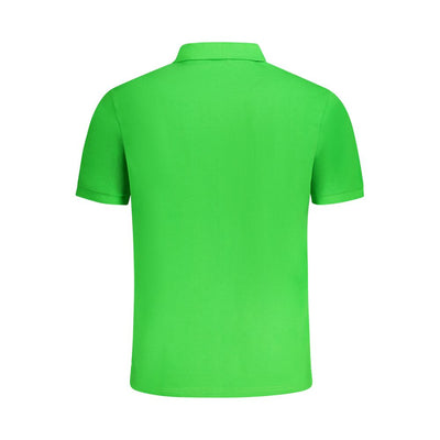 North Sails Grünes Baumwoll-Poloshirt für Männer
