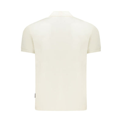 Napapijri Weißes Baumwoll-Poloshirt für Männer
