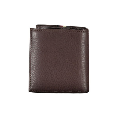 Tommy Hilfiger Braunes Leder Portemonnaie