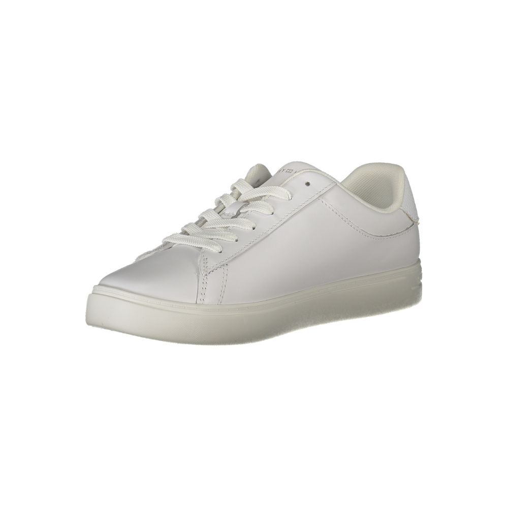 Tommy Hilfiger Weißes Polyethylen Damen Sneaker