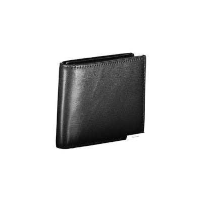 Calvin Klein Schwarzes Polyethylen Herren Portemonnaie
