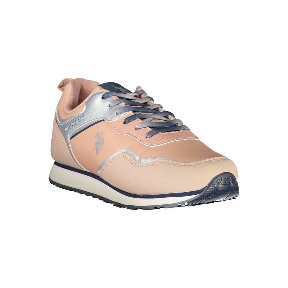 U.S. POLO ASSN. Rosa Polyester Sneaker