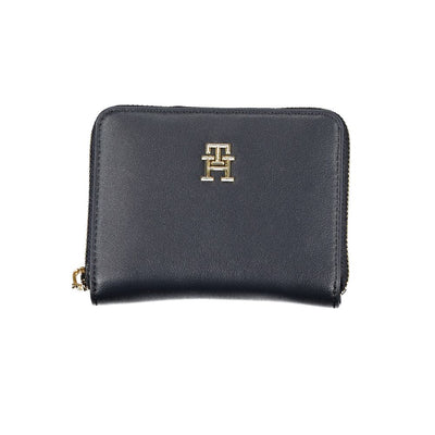 Tommy Hilfiger Blaue Polyester-Geldbörse