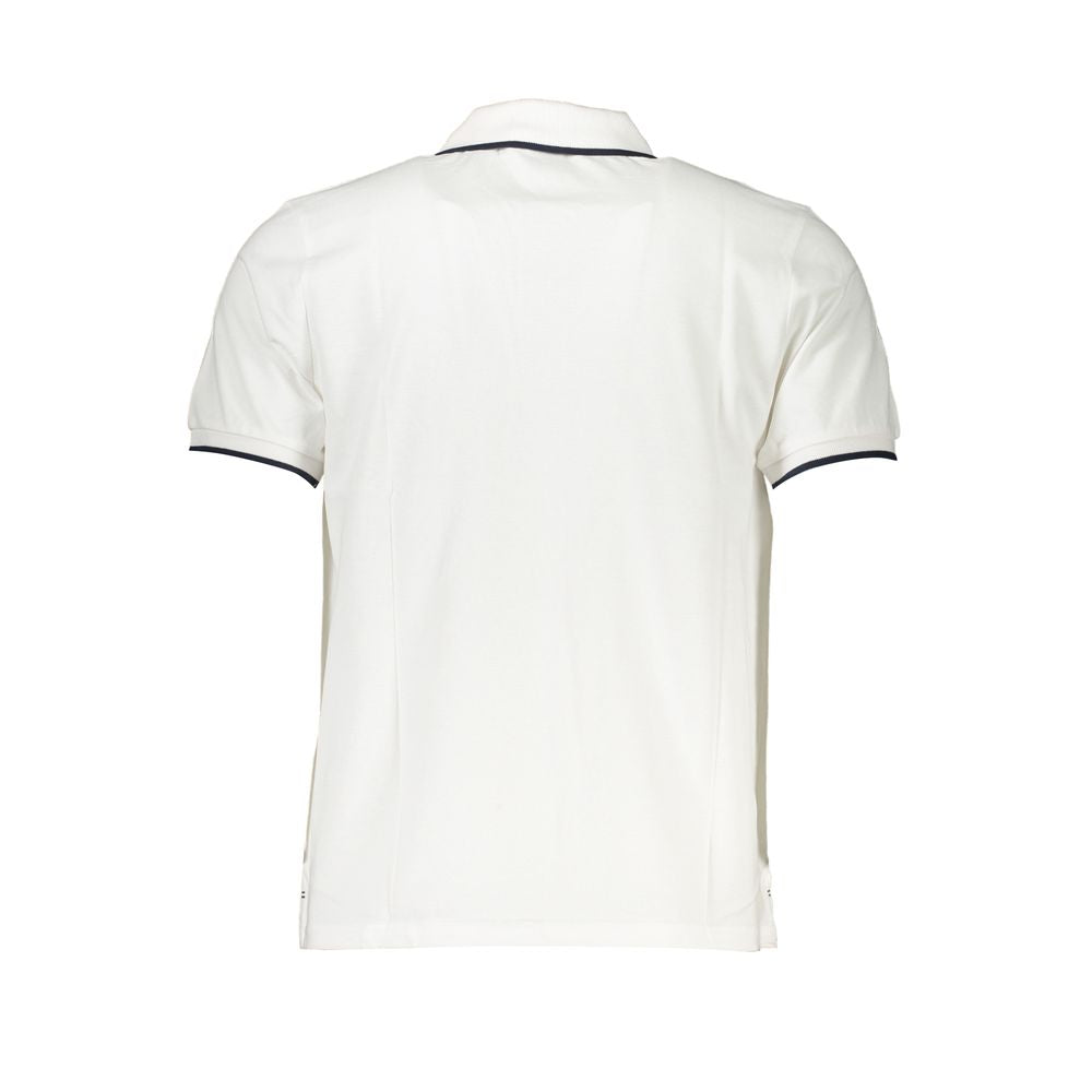 North Sails Weißes Baumwoll-Poloshirt