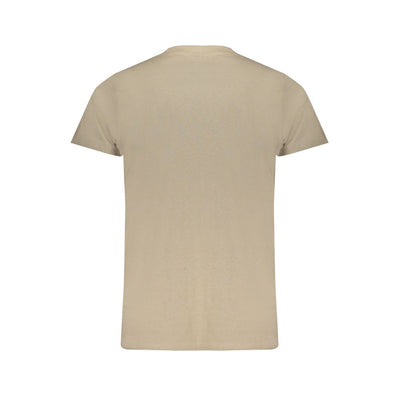 Norway 1963 T-Shirt aus beiger Baumwolle