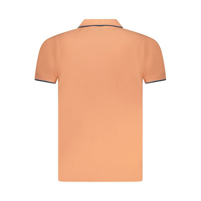 Norway 1963 Rosa Baumwoll-Poloshirt für Männer