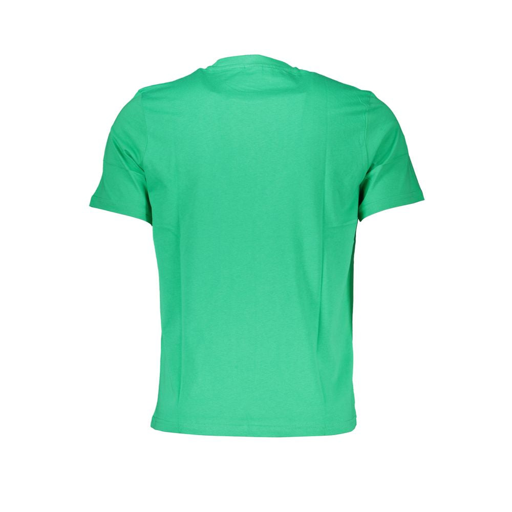 North Sails T-Shirt aus grüner Baumwolle