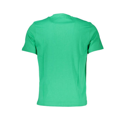 North Sails T-Shirt aus grüner Baumwolle