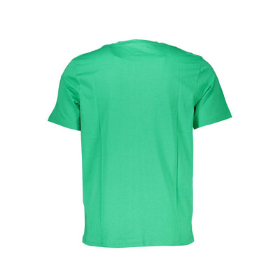 North Sails T-Shirt aus grüner Baumwolle