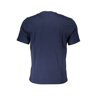 North Sails T-Shirt aus blauer Baumwolle