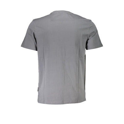 Napapijri Braunes Baumwoll-T-Shirt für Männer