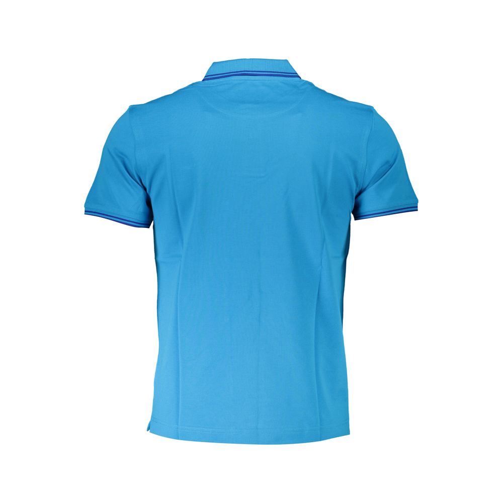 Harmont & Blaine Hellblaues Baumwoll-Polohemd für Männer