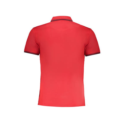Harmont & Blaine Rotes Baumwoll-Poloshirt