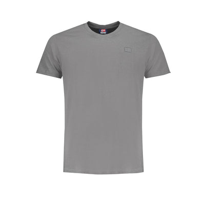 Norway 1963 Braunes Baumwoll-T-Shirt für Männer