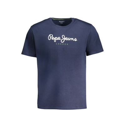 Pepe Jeans T-Shirt aus blauer Baumwolle