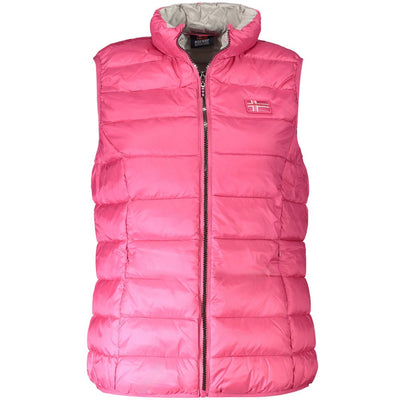 Norway 1963 Rosa Polyamid Damen Jacke