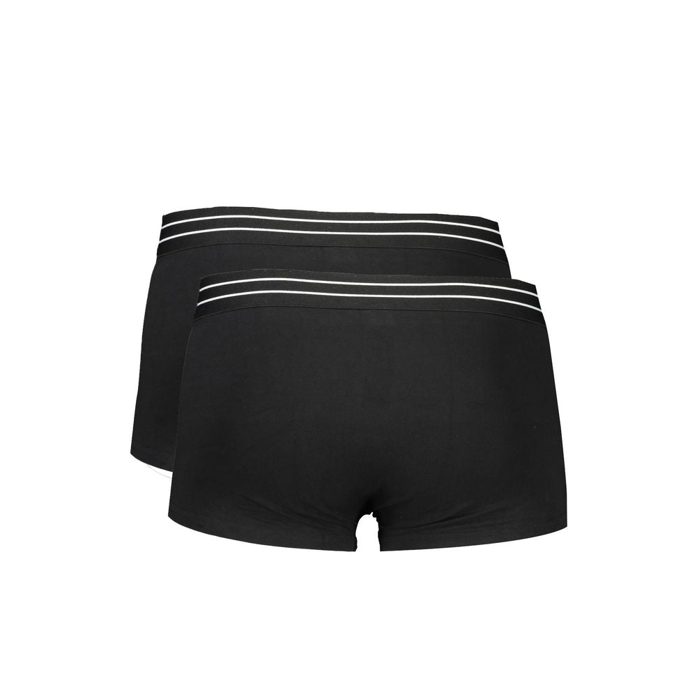 Cavalli Class Schwarz Baumwolle Männer Boxer