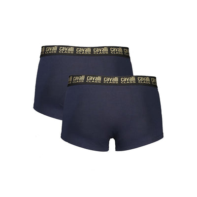 Cavalli Class Blau Baumwolle Männer Boxer