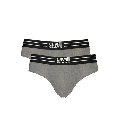 Cavalli Class Braun Baumwolle Männer Unterwäsche