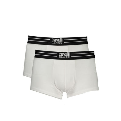 Cavalli Class Weiß Baumwolle Männer Boxer