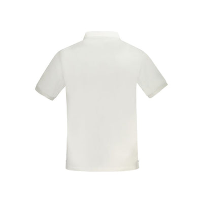North Sails Weißes Baumwoll-Poloshirt für Männer