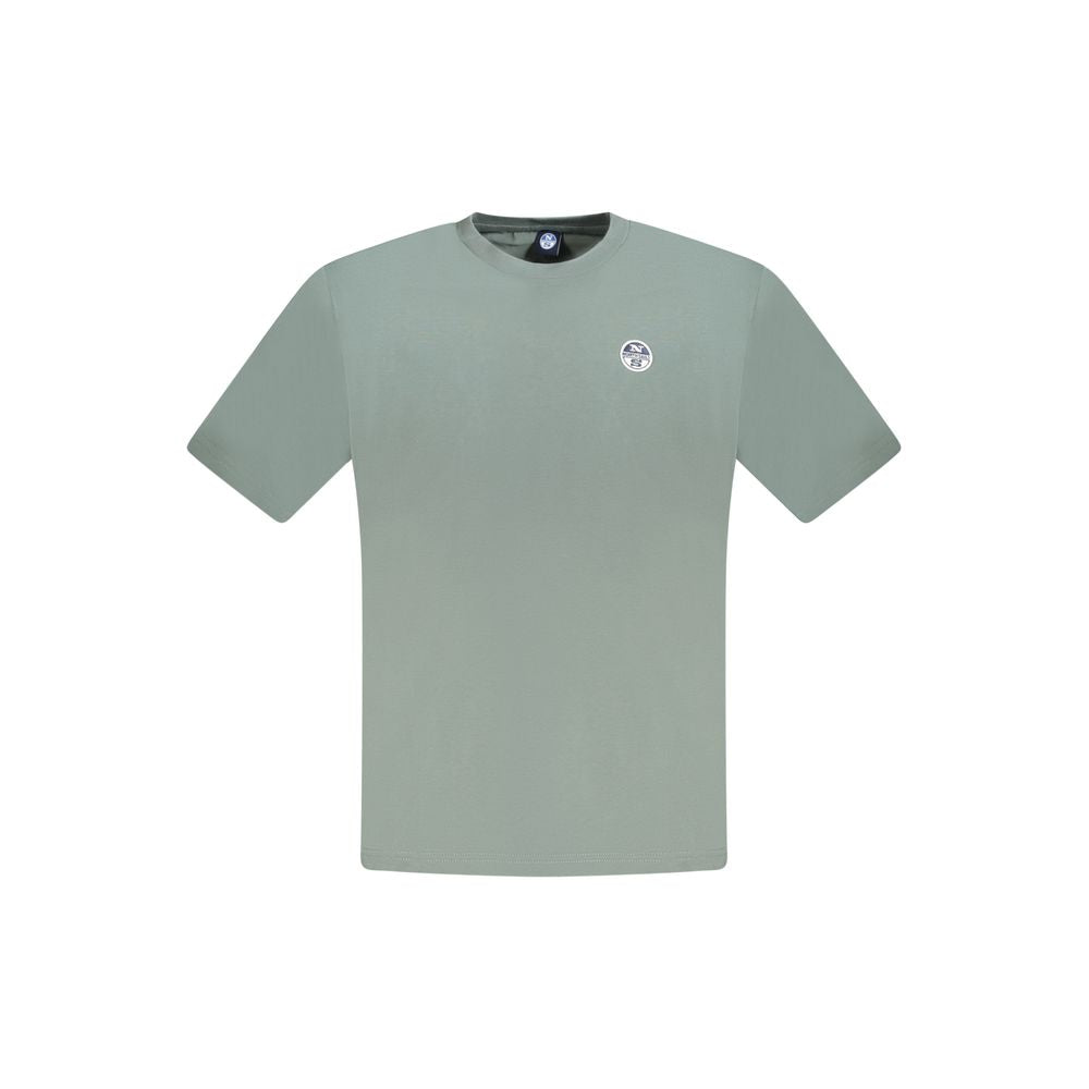 North Sails Grünes Baumwolle Männer T-Shirt