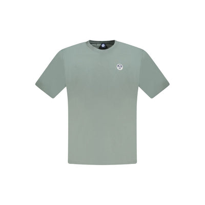 North Sails Grünes Baumwolle Männer T-Shirt