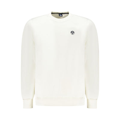 North Sails Weißer Baumwollpullover für Männer