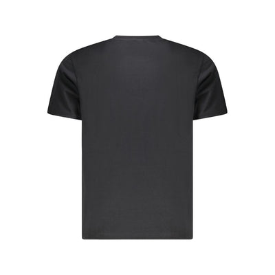 North Sails Schwarzes Baumwolle Männer T-Shirt