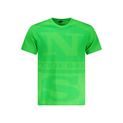 North Sails Grünes Baumwolle Männer T-Shirt