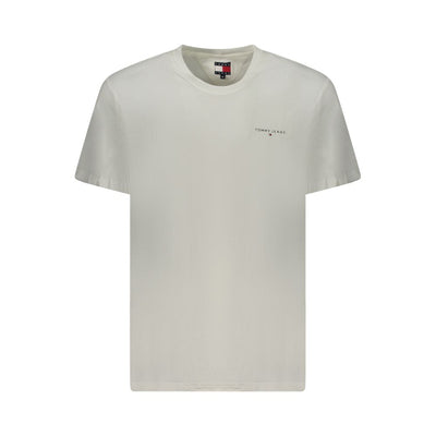 Tommy Hilfiger Weißes Baumwolle Männer T-Shirt