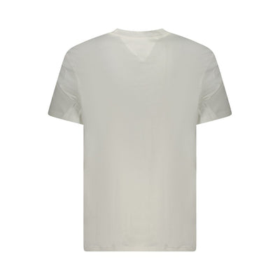 Tommy Hilfiger Weißes Baumwolle Männer T-Shirt